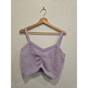 Hazel Moon lavender crop sz xl